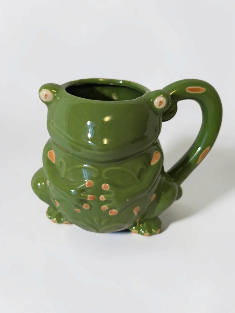 Boston Warehouse Ceramic Frog Mug 3D Novelty Vintage - Picture 3 of 5